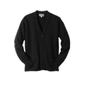 Unisex Tuff Pil Plus V Neck Button Front Cardigan Sweater